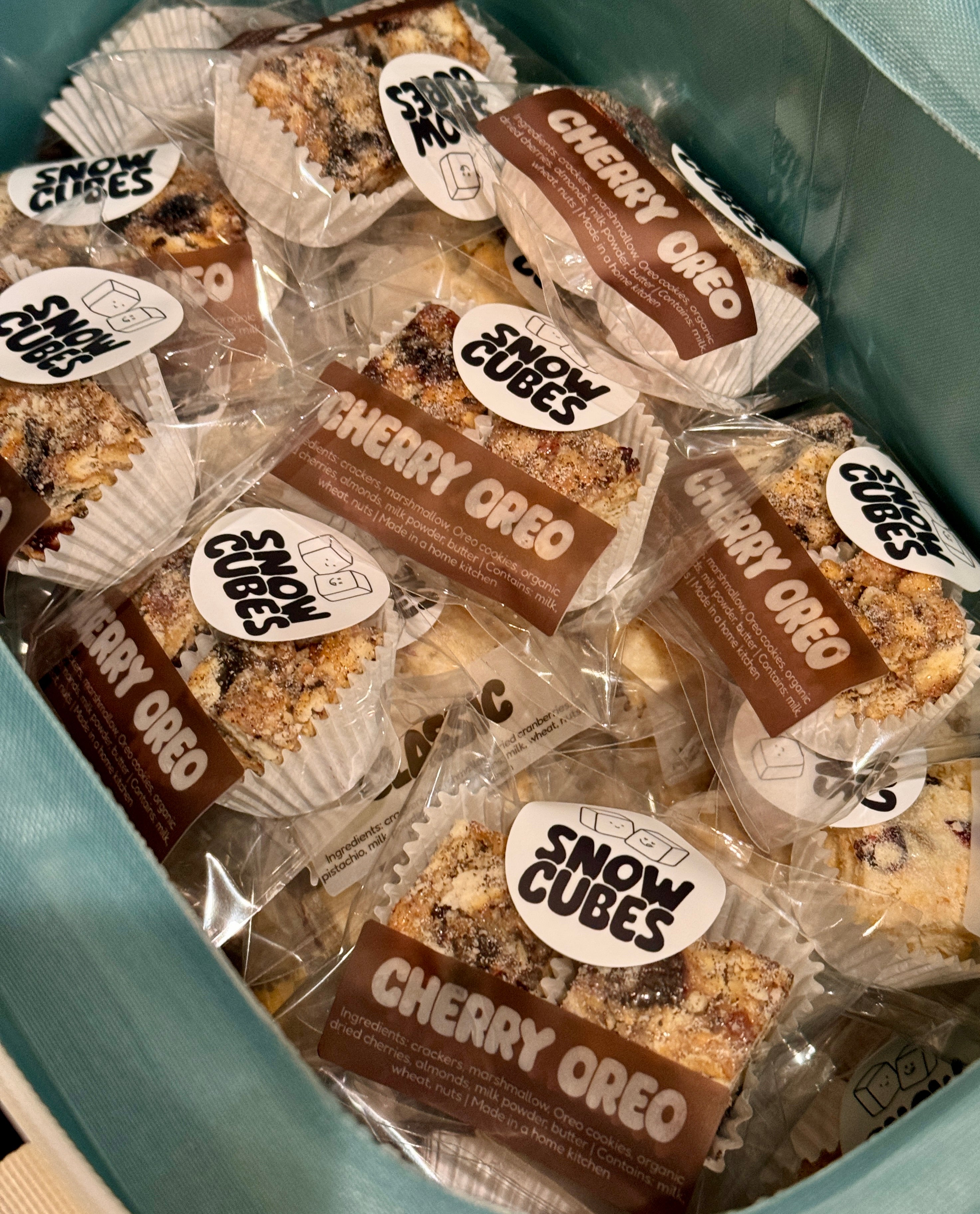 Early Snowcubes two-pack packaging