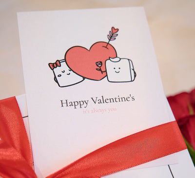 Valentine card front design